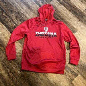 INDIANA HOOSIERS IU SWEATSHIRT HOODIE SIZE LARGE